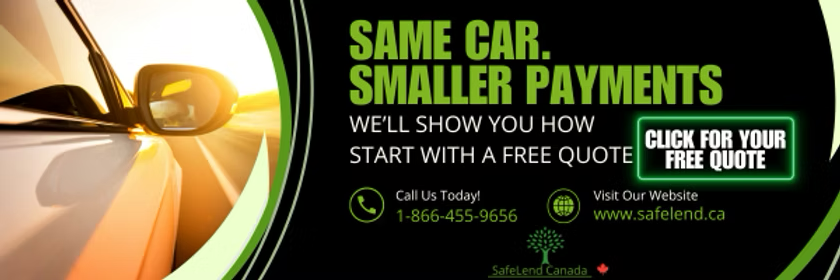 Same car, smaller payment with SafeLend