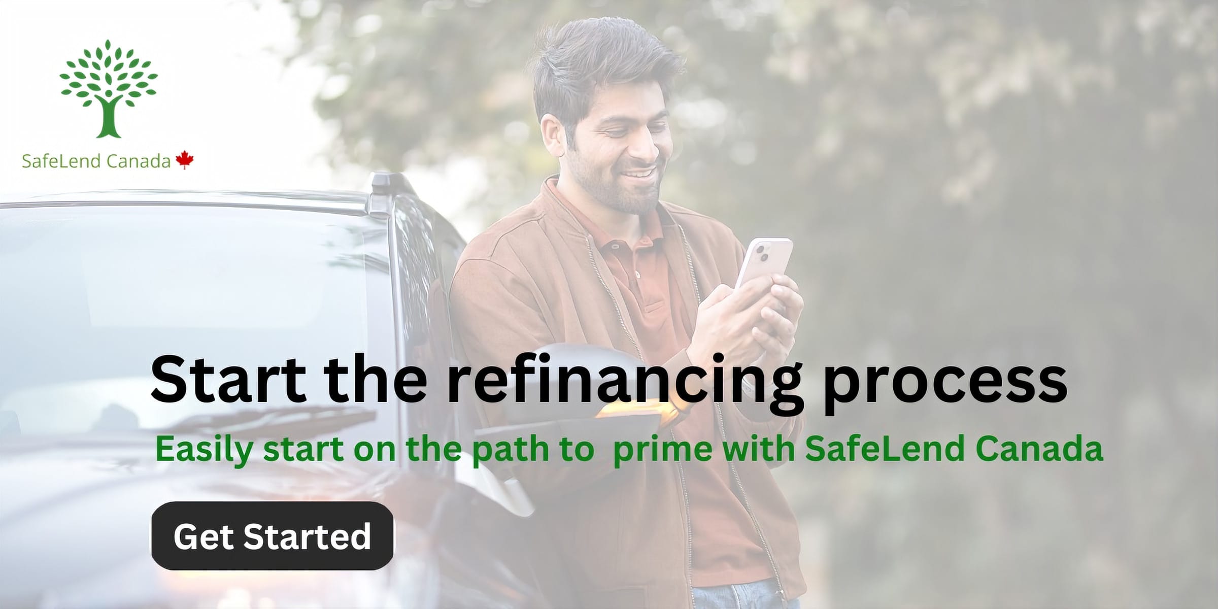 Start your auto loan refinancing process with SafeLend Canada